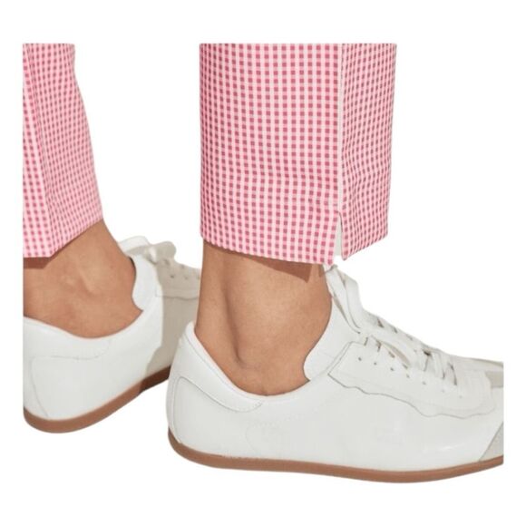 Acegolfs Eagle Golf 28" Performance Stretch Ankle Pants Blue White Gingham Check - Picture 6 of 12